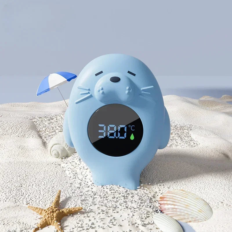 Baby Bath Temperature Meter Floating Digital Water Baby Bath Temperature Meter LED Display Temperature Tester Safety Cartoon