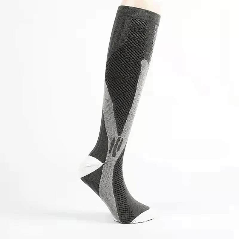 Medical Sport Compression Socks Men and Women 20-30Mmhg Run Nurse Socks for Varicose Veins Running Cycling Travel Socks