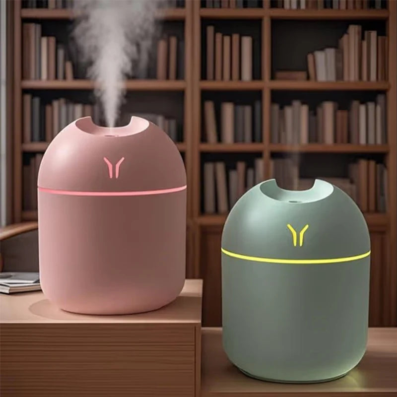 Compact Portable Humidifier and Essential Oil Diffuser for Home and Travel