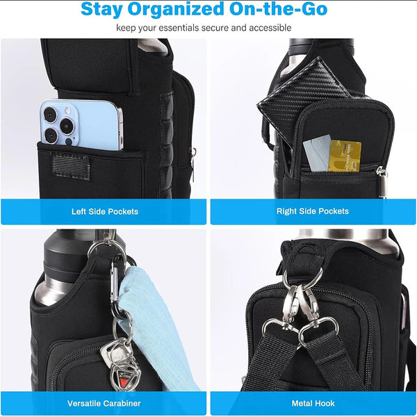 Magnetic Fitness Sling Bag
