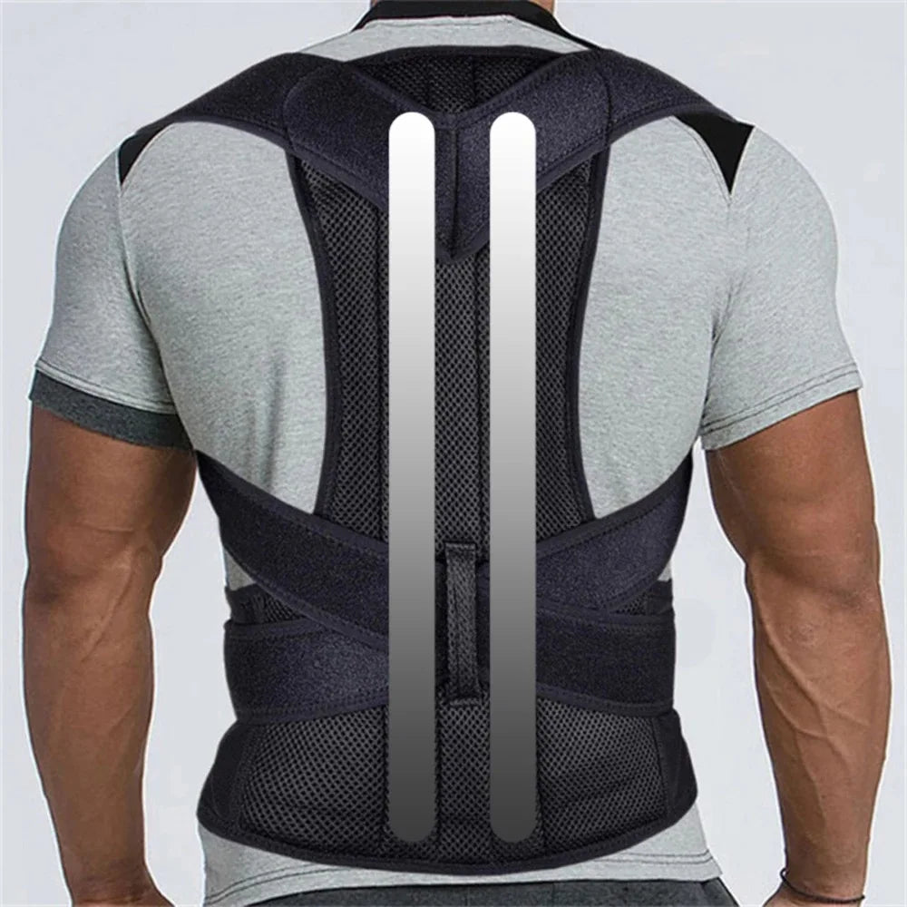 New Back Support Upper Back Posture Corrector Posture Clavicle Support Corrector Back Straight Shoulders Brace Strap Correctpor