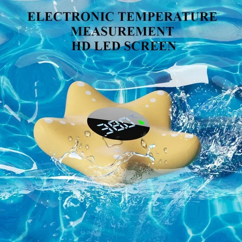 Baby Bath Temperature Meter Floating Digital Water Baby Bath Temperature Meter LED Display Temperature Tester Safety Cartoon