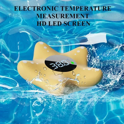 Baby Bath Temperature Meter Floating Digital Water Baby Bath Temperature Meter LED Display Temperature Tester Safety Cartoon