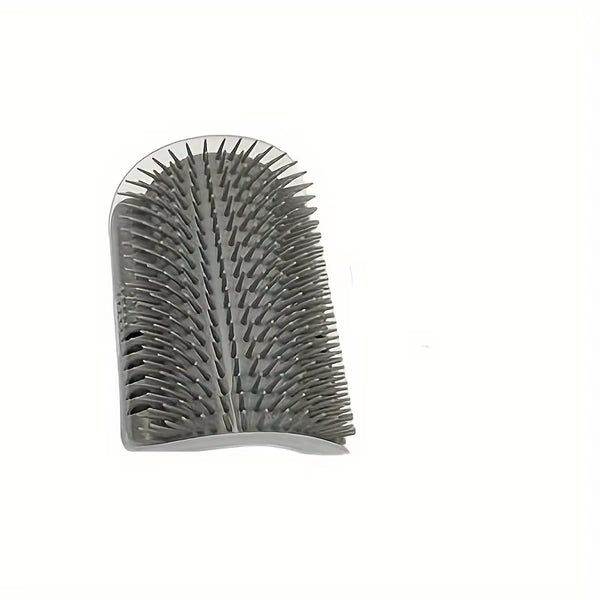 Cat Self Groomer with Massage Comb Brush - Perfect for Kitten and Puppy Grooming and Relaxation Wall-Mounted