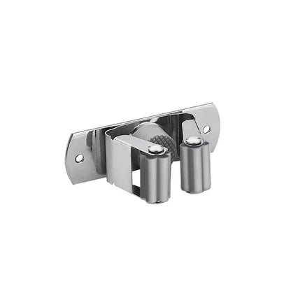 Broom Hook Holder Wall Mount Mop Organizer Holder Stainless Steel Storage Hook Kitchen Bathroom Organization Accessories