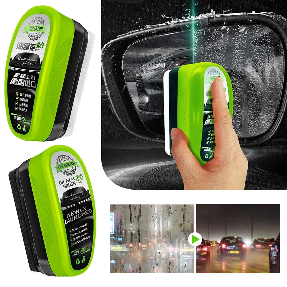 Universal Car and Home Glass Clear View Safety Enhancement Automotive Glass Oil Film Remover and Polish Cream Accessories