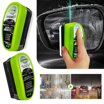 Universal Car and Home Glass Clear View Safety Enhancement Automotive Glass Oil Film Remover and Polish Cream Accessories