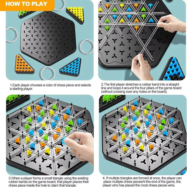 Triangle Puzzle Board Game
