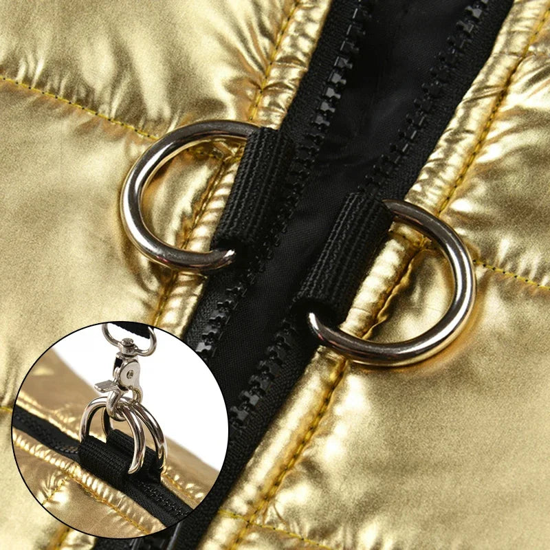 Winter Dog Clothes for Small Medium Dogs Cat Outdoor Waterproof Warm Jacket Puppy Coat Yorkies Chihuahua Pug Outfits Pet Costume