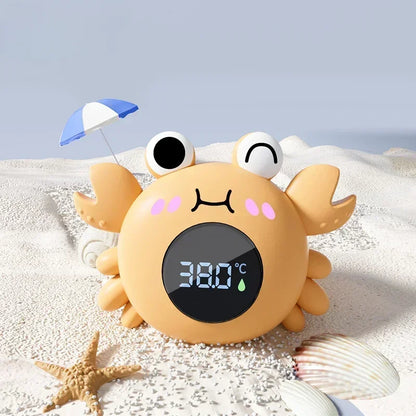 Baby Bath Temperature Meter Floating Digital Water Baby Bath Temperature Meter LED Display Temperature Tester Safety Cartoon