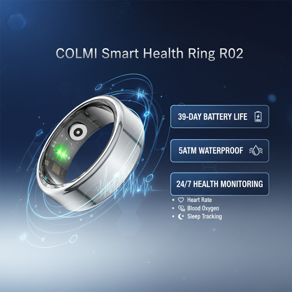 COLMI Smart Health Ring Hero Banner