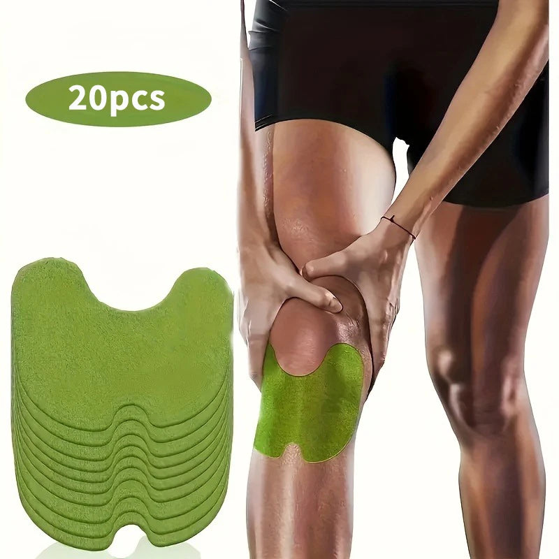 20Pcs Neck, Shoulder and Knee Patch, Acupuncture Patch, Heat Patch, Long-Lasting Warm Knee Patch