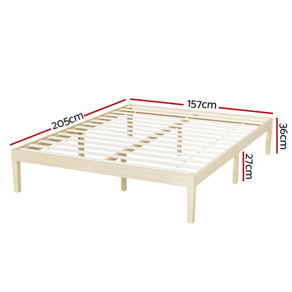 Bruno Pine Bed Frame