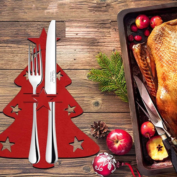 Festive Table Cutlery Pockets