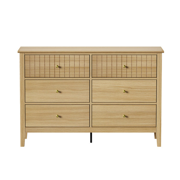 Elegant Natural Wood Dresser