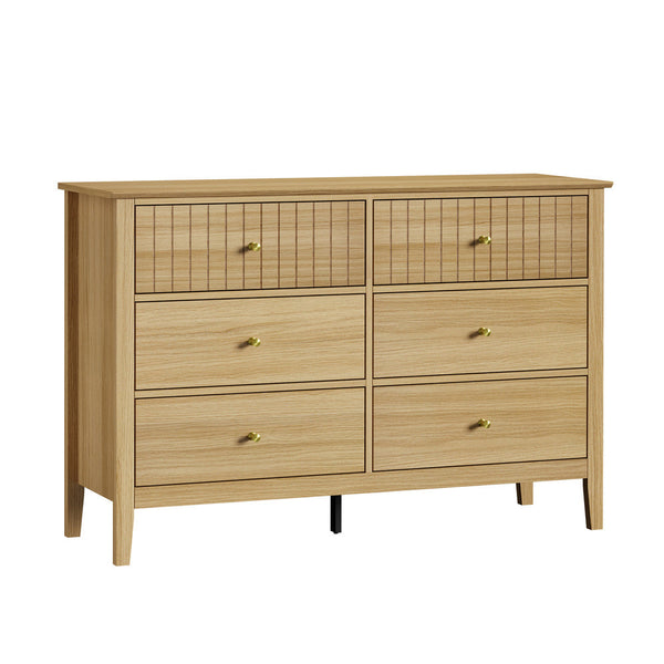 Elegant Natural Wood Dresser