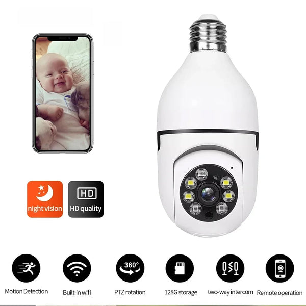 Smart Security Light Bulb